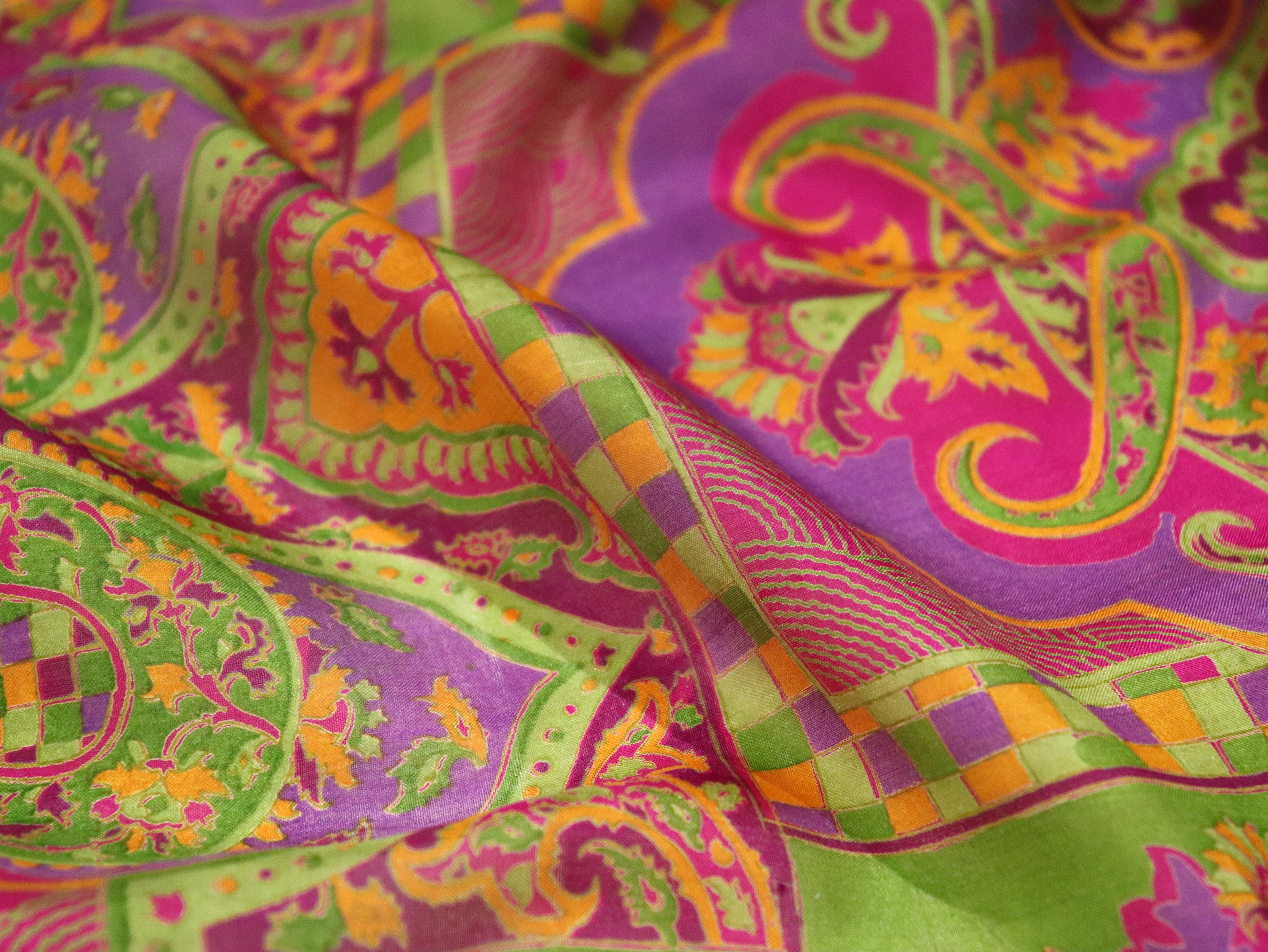 Indian Sari 100 Pure Silk Vintage Silk Saree Fabric By Yards Etsy