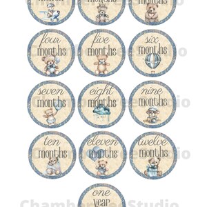 Baby Boy Words, Printable Word Sentiments, Vintage Baby Junk Journal ...
