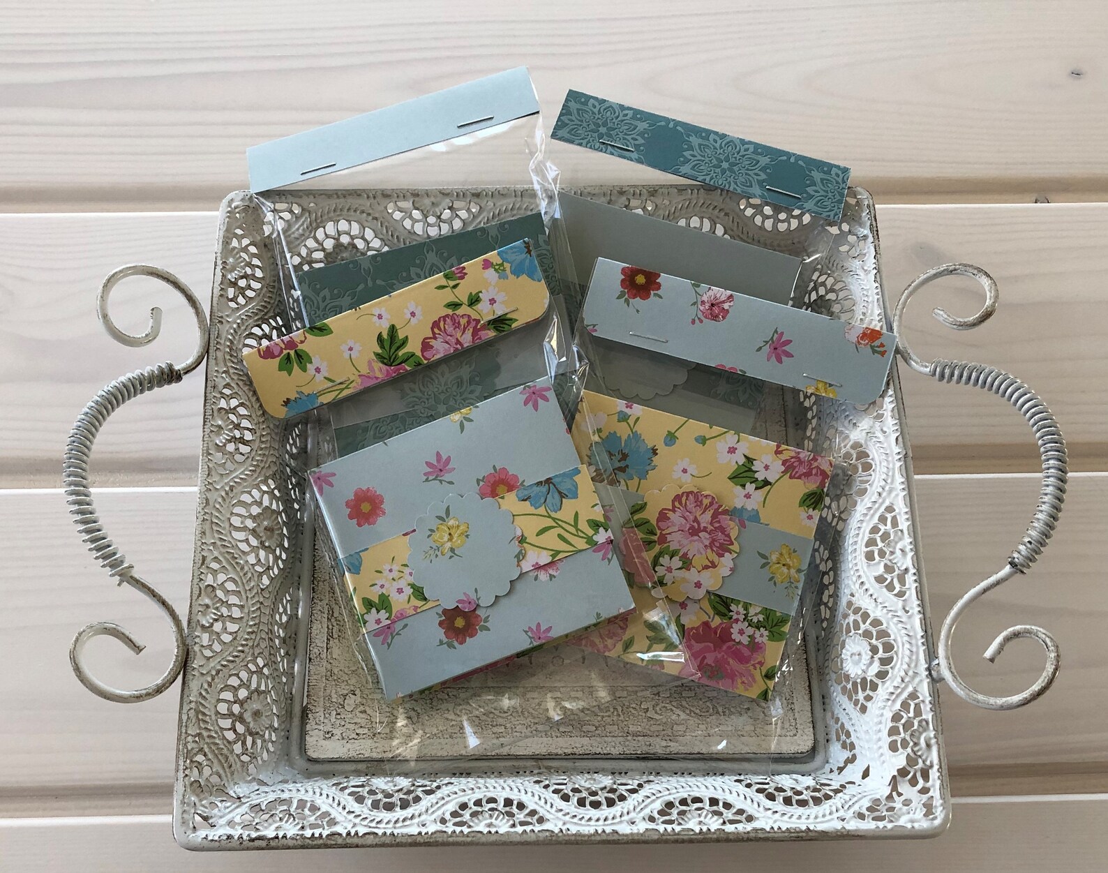 Sticky note notepad holder set of 2 Postit notes mini Etsy