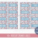 Printable Nursery Organization Bundle, Baby Nursery Closet Clothes Dividers, Printable Drawer ...
