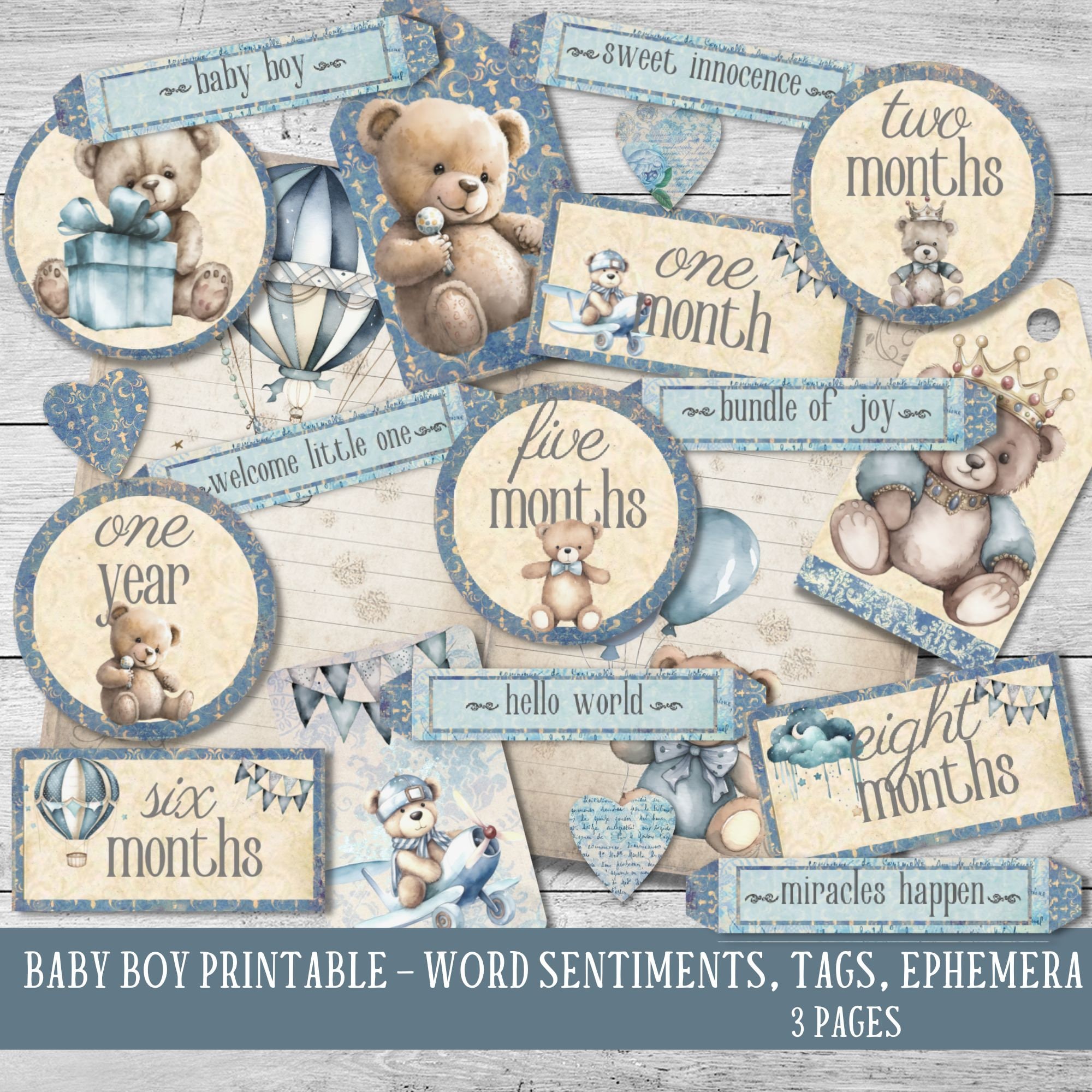 Baby Junk Journal - Etsy Baby Junk Journal - Etsy