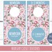 Printable Nursery Organization Bundle, Baby Nursery Closet Clothes Dividers, Printable Drawer ...