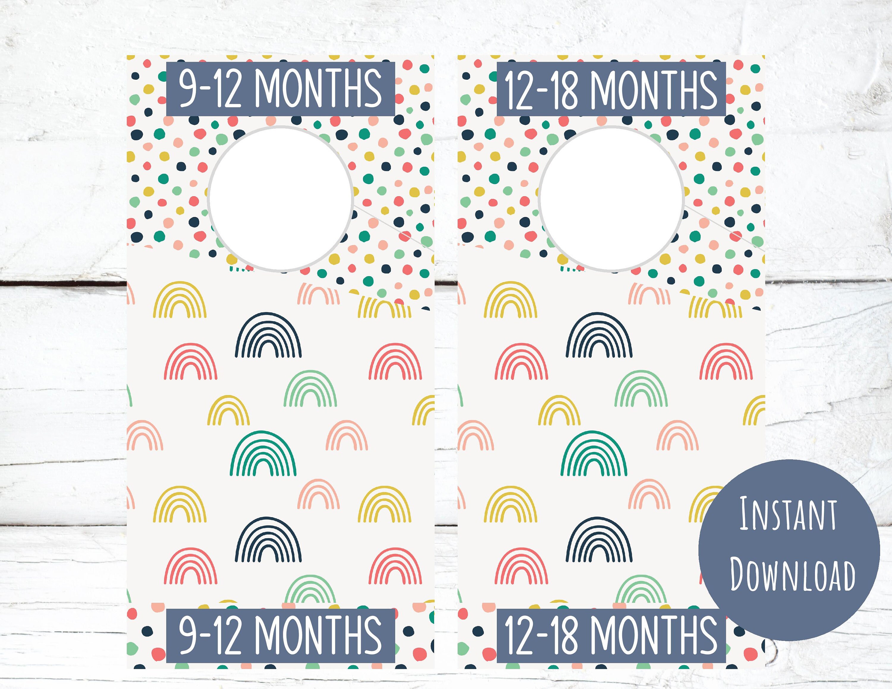 Printable Nursery Organization Bundle Baby Nursery Closet - Etsy