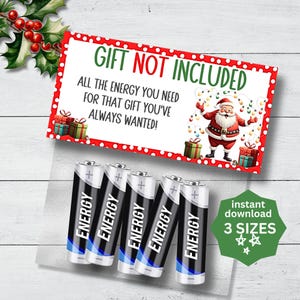 Presente não incluso etiqueta de presente, presente divertido de Natal do elefante branco, presente de Natal, presente de amigo secreto, presente de festa de fim de ano