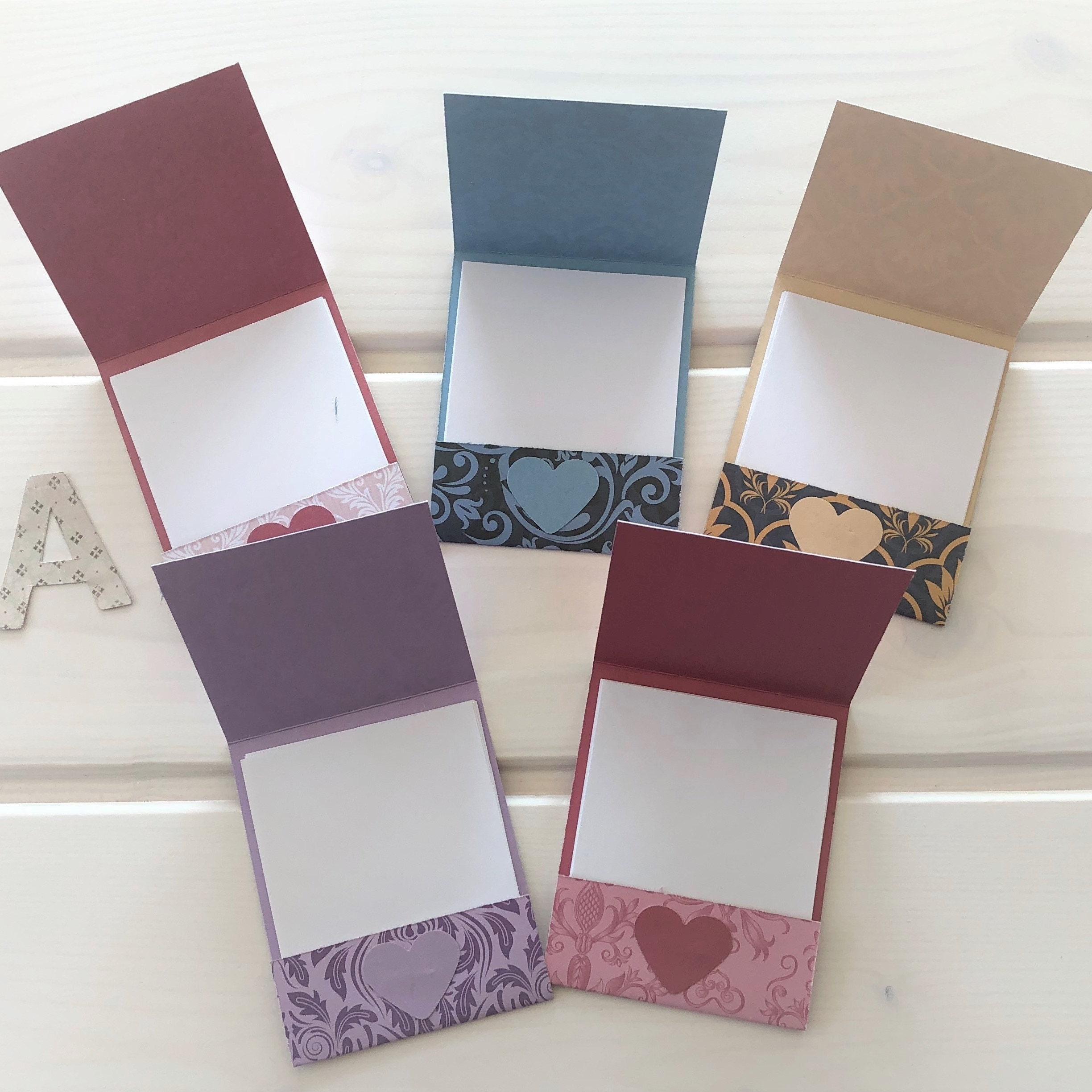 Matchbook Notepads, Notebook, Mini Notepad, Purse Notebook, Pocket ...