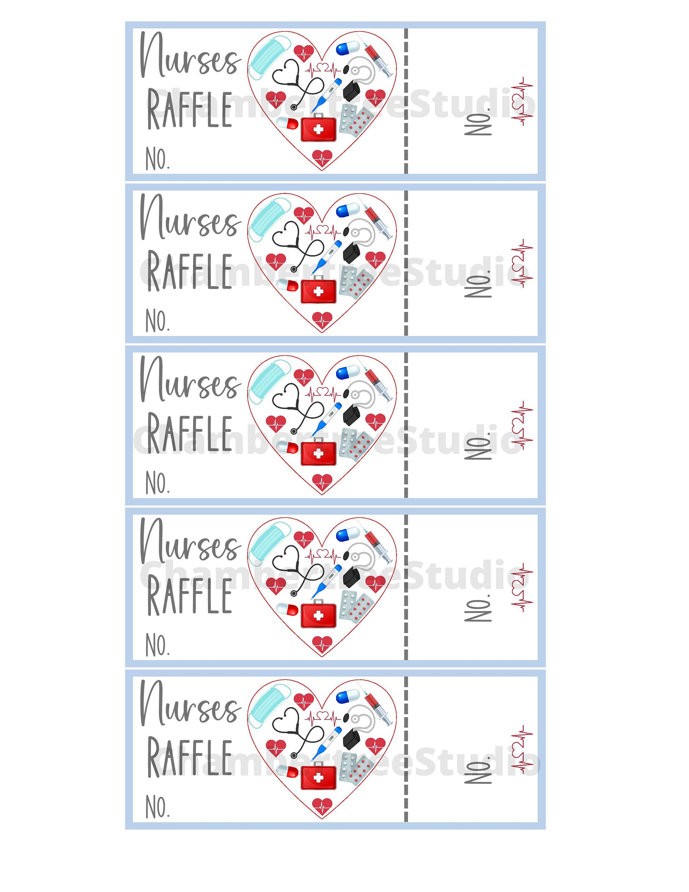 Nurse Week Raffle Tickets, Happy Nurses Week, Enter to Win, Fundraising ...