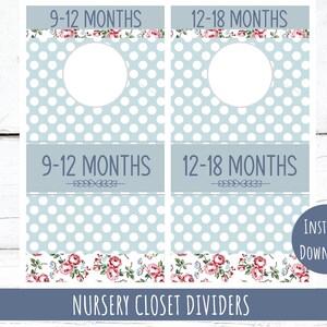 Printable Nursery Organization Bundle Baby Nursery Closet - Etsy