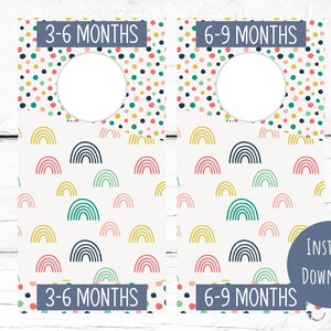 Printable Nursery Organization Bundle Baby Nursery Closet - Etsy