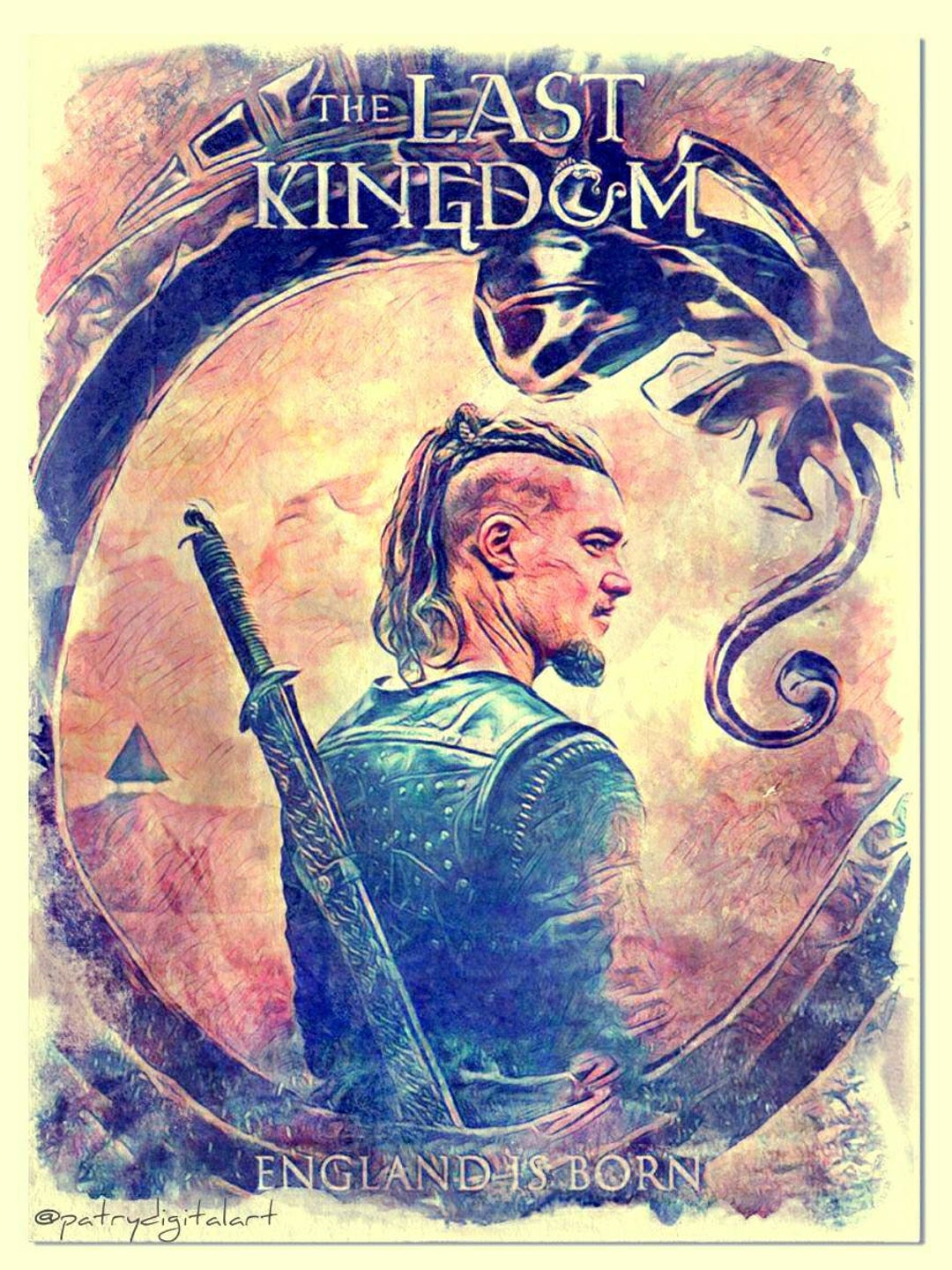 Uhtred of Bebbanburg in the books (the only drawing I could find) :  r/TheLastKingdom