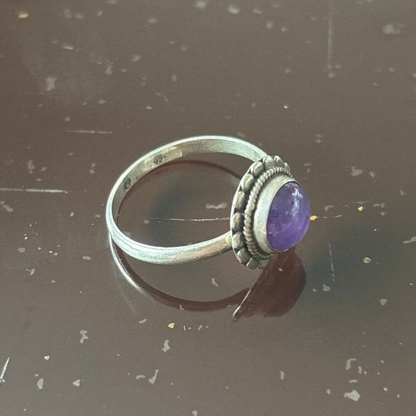 Ring Amethyst 925 Silber Gr.56 ( 18 )