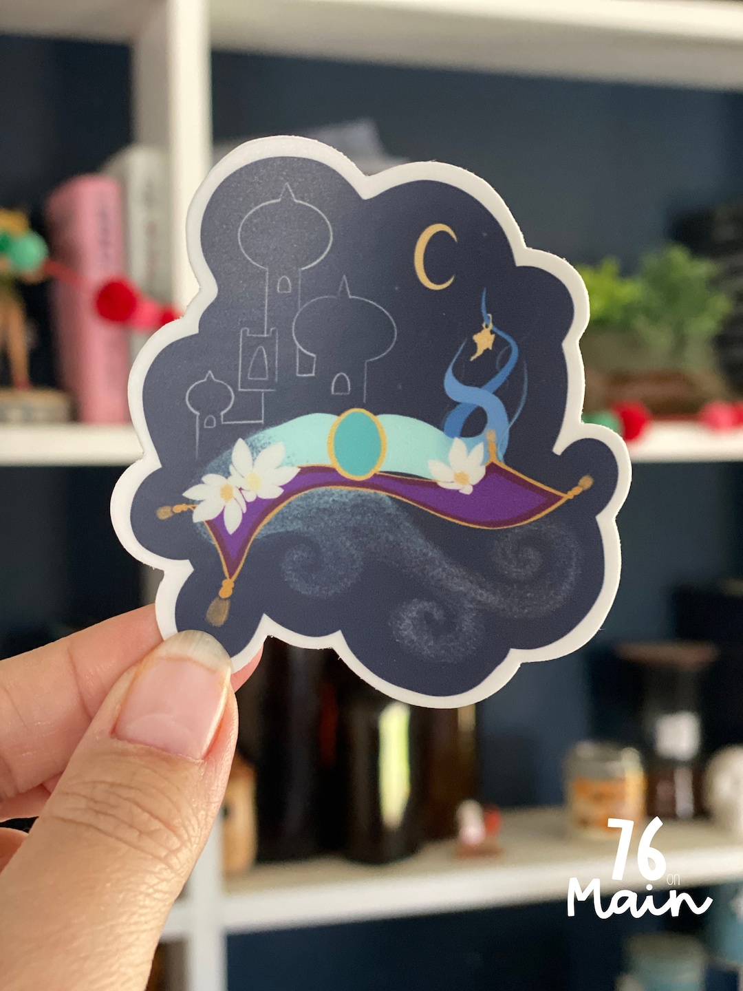 Magic Carpet Sticker Magic Carpet, Waterproof Vinyl Sticker Decal - Etsy