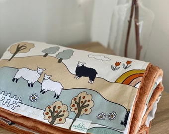 farmyard cot bedding