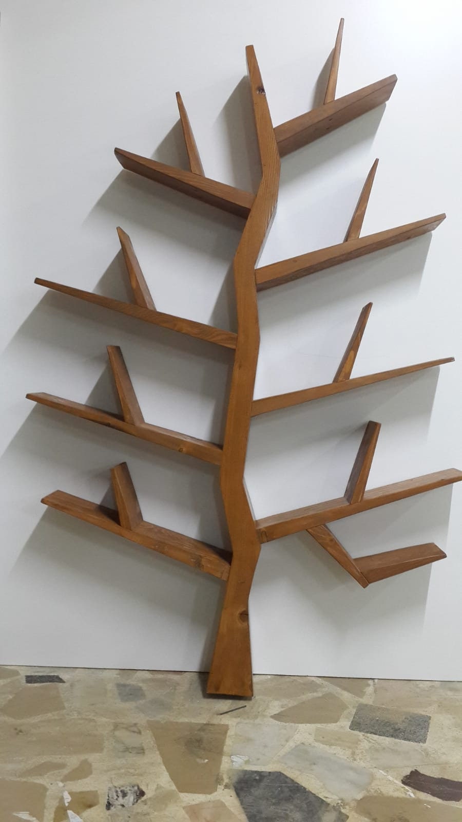 Thicker Wooden Tree Bookshelve Tree Bookcase Wooden Book Etsy