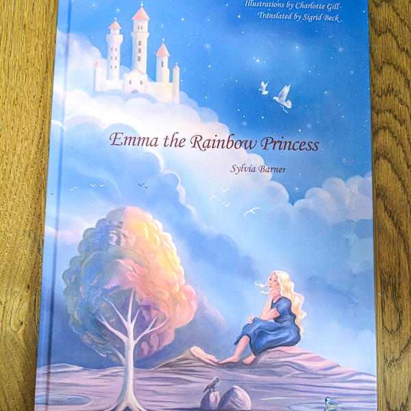 Illustrated Children's Book, Author Signed Hardcover, with an Inspiring Princess - For Ages 4 and Up - Whimsical Fantasy Art