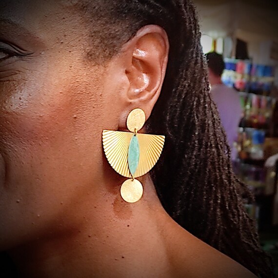 Egyptian style earrings sale
