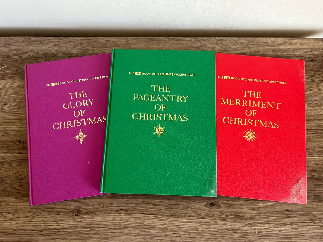 Vintage Christmas Books 1960s Christmas the Life Bookof Etsy