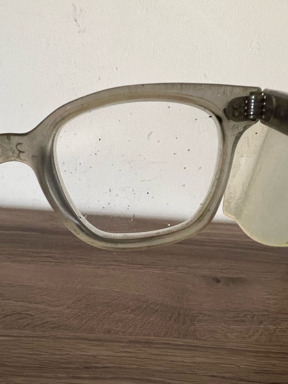 AO American Optical Flexi Fit 6M Z87 Safety Glasses Grey Plastic 
