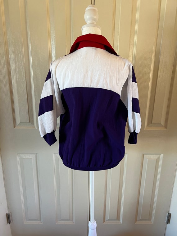 Vintage 90s Cortiva womens tennis shirt, dolman h… - image 2