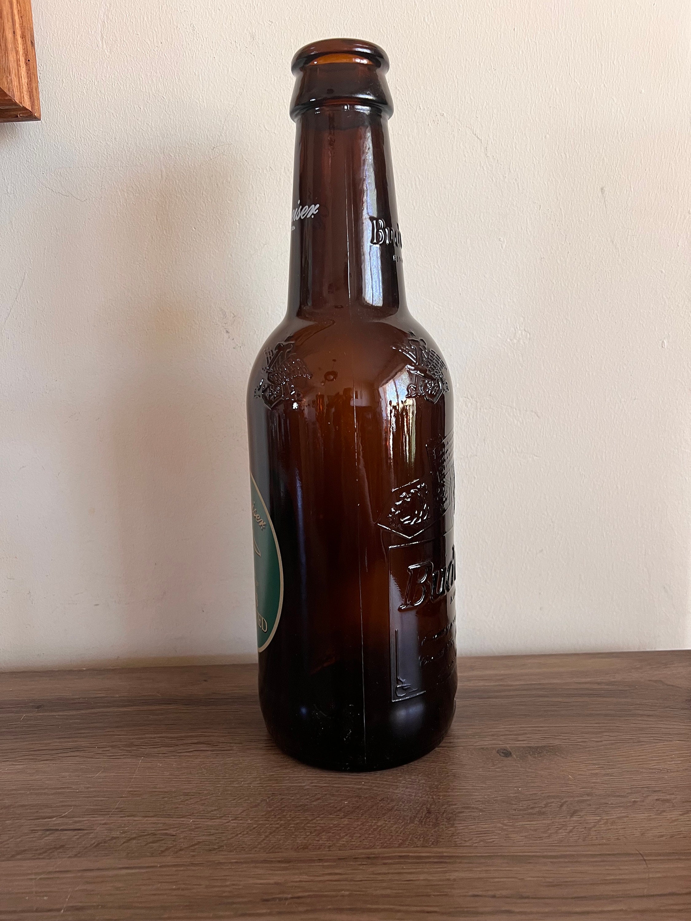 Vintage 90s Budweiser Ducks Unlimited Beer Bottle - 14.5