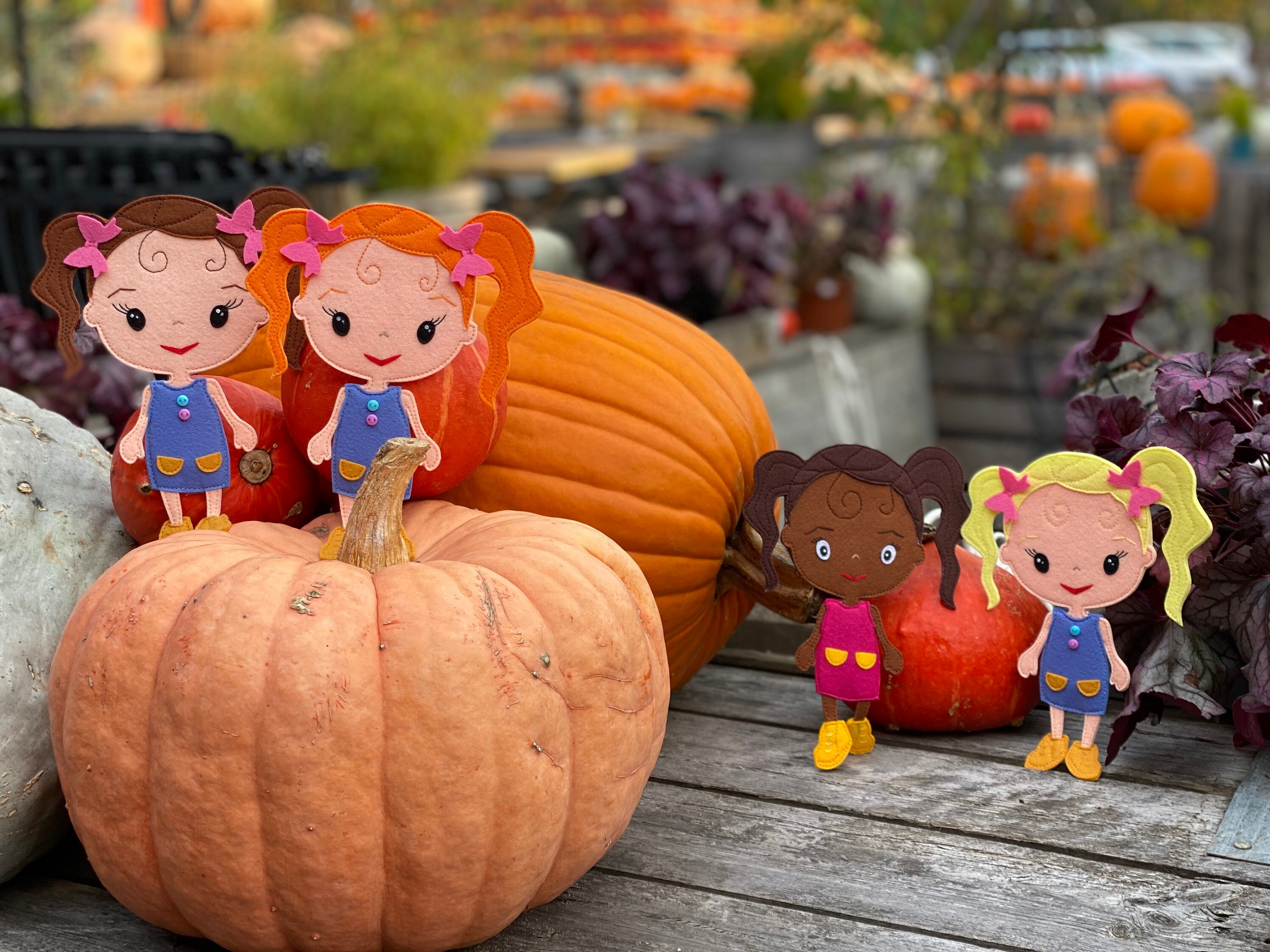 Doll Felt Doll Boy Girl for Quiet Book Quiet Book Montessori Etsy