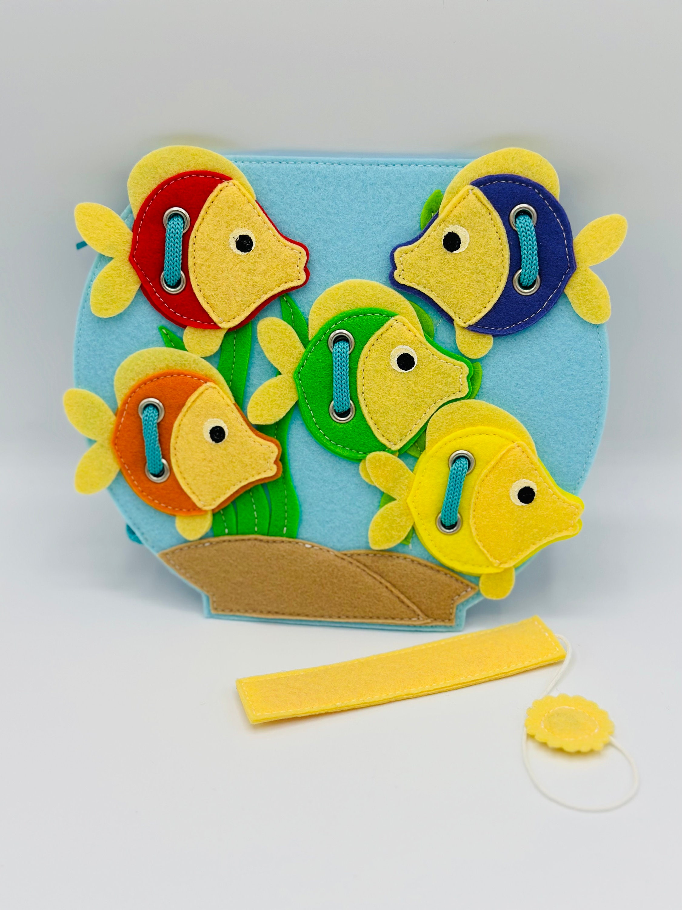 Juguetes Montessori 2 En 1 – Juego De Pesca Magnético De Madera Para Niños De 2 A 4 Años, Ideal Para Motricidad Fina Y Reconocimiento De Colores