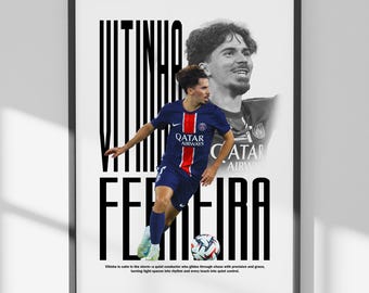 ヴィチーニャ ポスター、パリ サンジェルマン ポスター、ヴィチーニャ