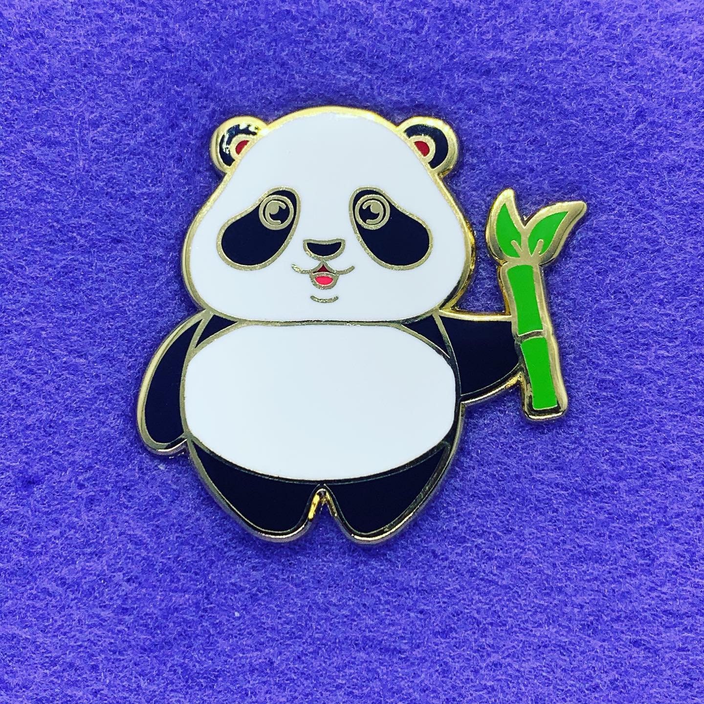 Panda Enamel Pin Panda Pins Panda Ts Pandas Etsy