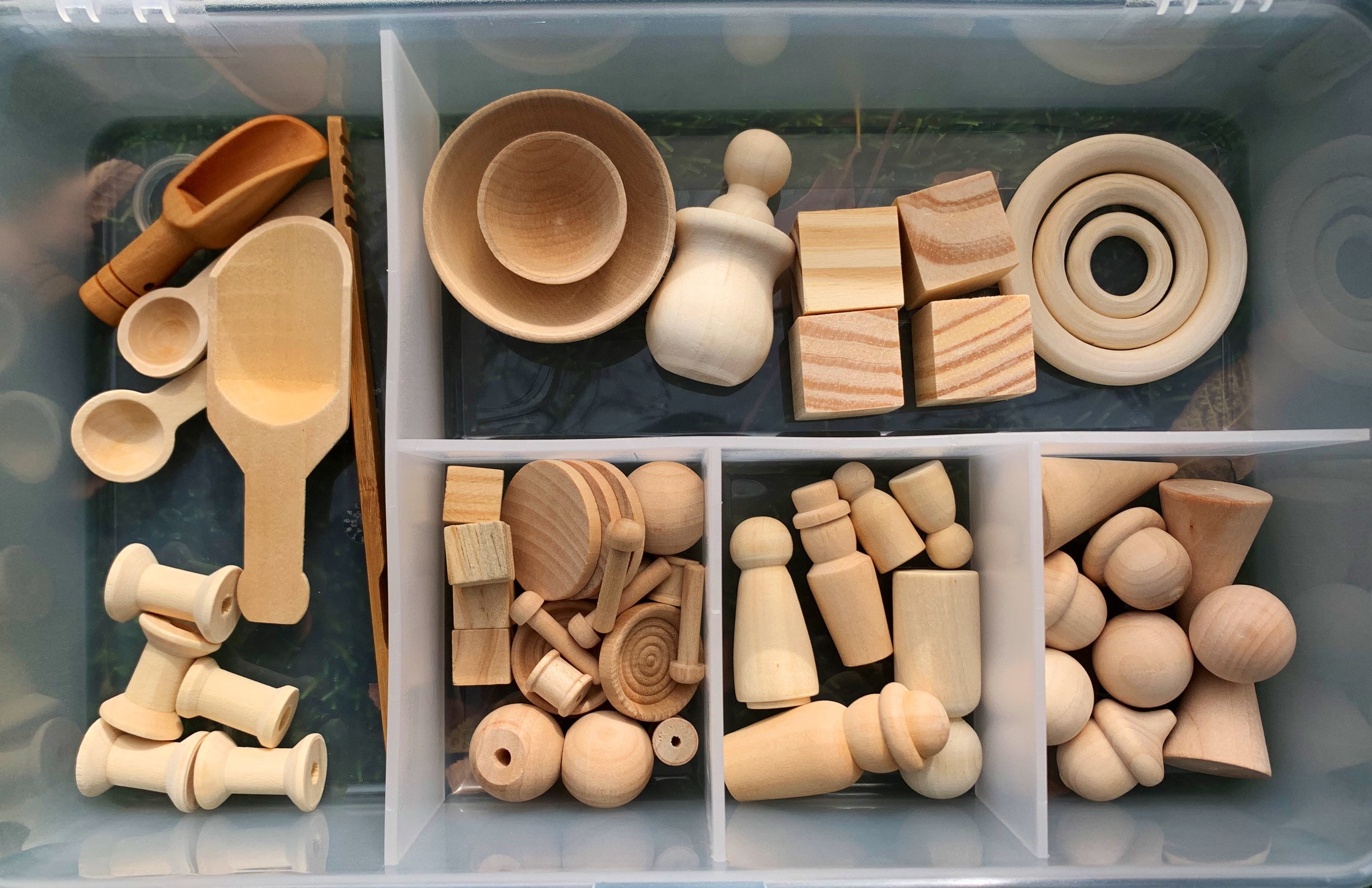Montessori Loose Parts Kit Etsy