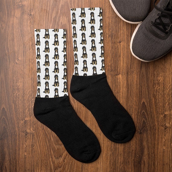 Bernedoodle Socks - Cute Doodle Gift - Funny Doodle - Dog Socks - Socks