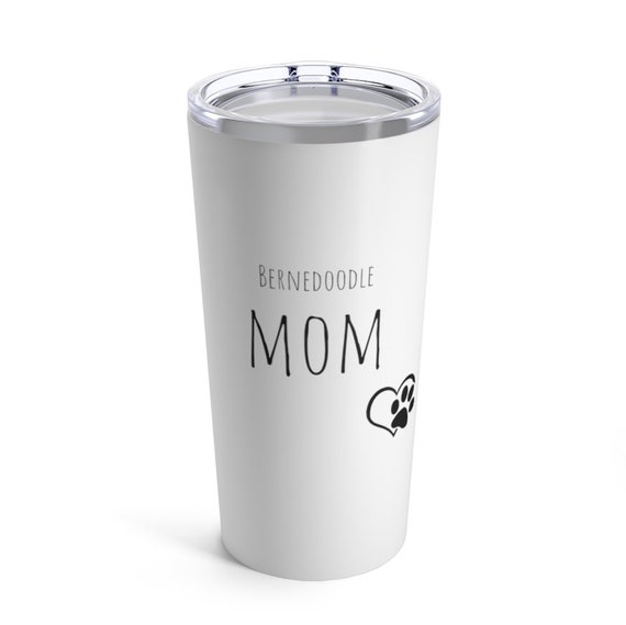 Bernedoodle Tumbler Mug 20oz - Dog Wine Tumbler - Dog Cup Tumbler - Travel MugTumbler