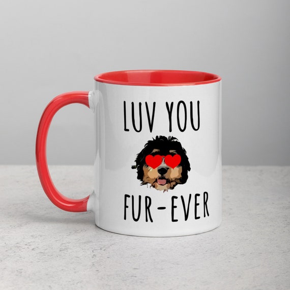 Bernedoodle Mom - Coffee Mug - Bernedoodle Lover - Gift For Valentines - Cute Coffee Mug 11oz - Dog Mom - Mug with Color Inside