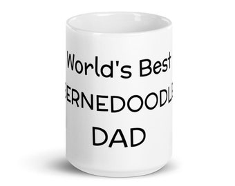 Bernedoodle Dad Mug - World's Best Doodle Dad Gift