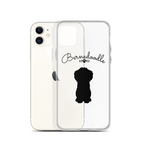 Bernedoodle iPhone Case 11, 11 Pro, 11 Pro Max, 12, 12 Min, 12 Pro, 12 Pro Max - Bernedoodle mom iPhone Case - Bernedoodle Gift