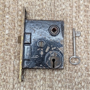 Antique Interior Mortise Lock Door Hardware With Key