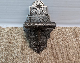 Antique Cast Iron Door Bell Lever – Victorian Mechanical Doorbell Hardware