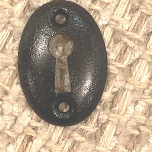 Antike Schlüssellochabdeckung Rosette