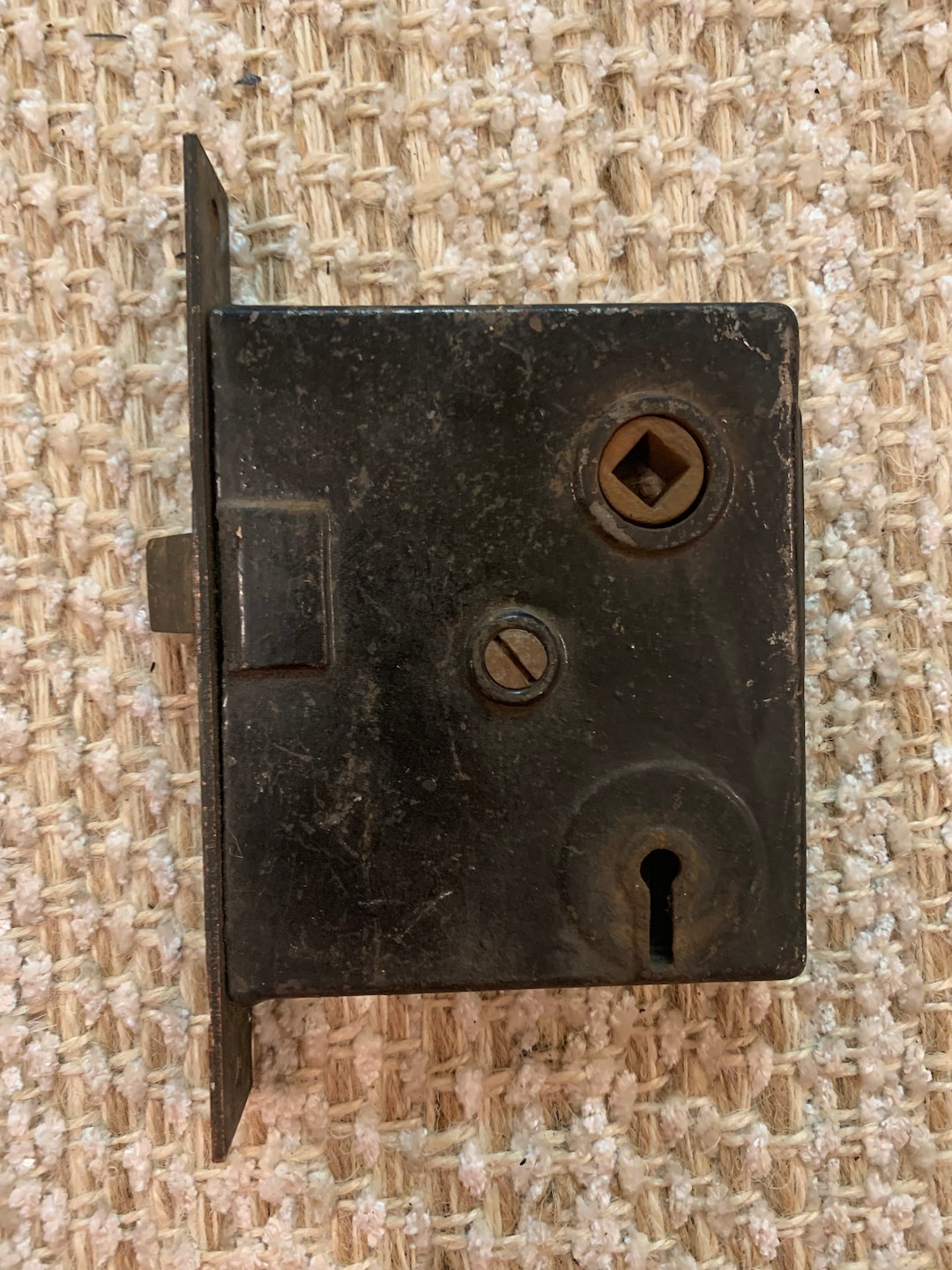 Antique Penn Interior Mortise Lock Door Hardware 2327 Etsy