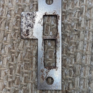 Antique Steel Strike Plate For Mortise Lock