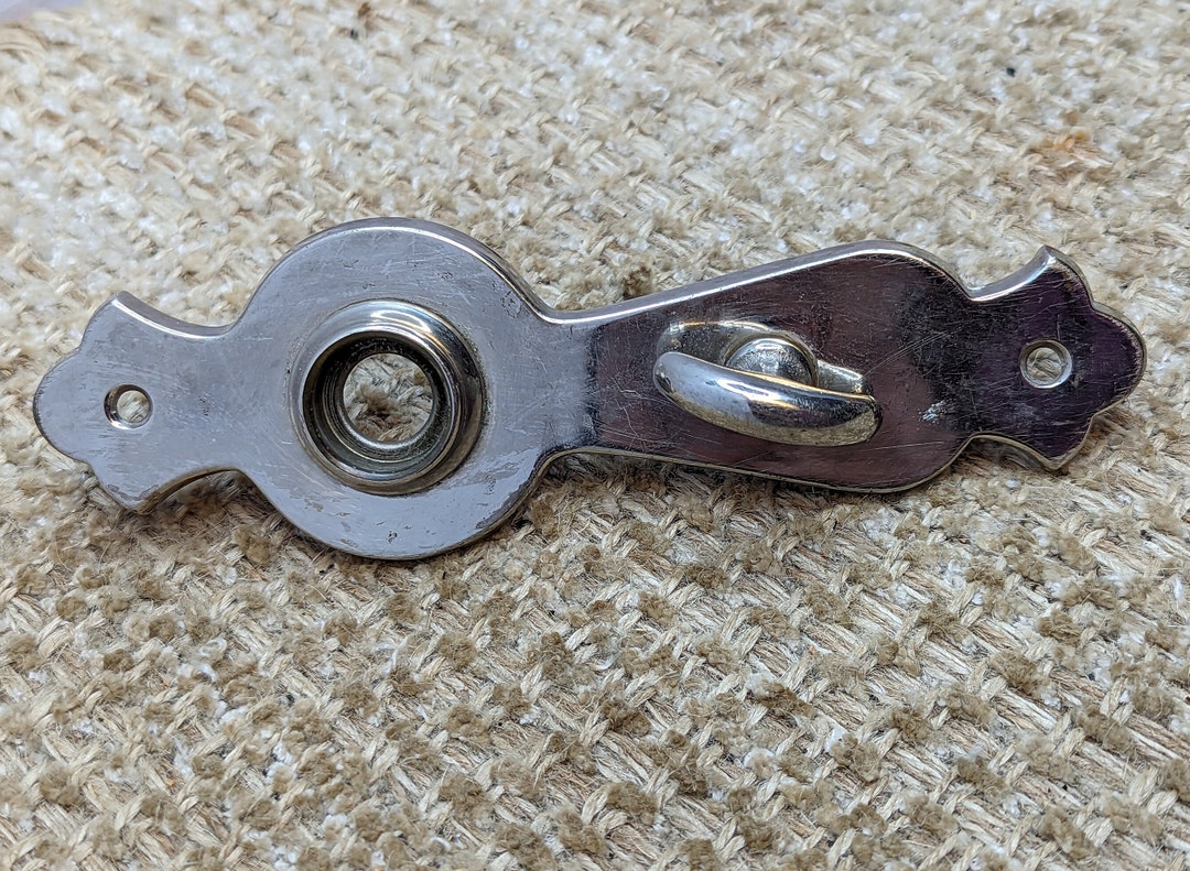 2 X 6 3/8 Antique Thumb Turn Door Knob Plate Etsy