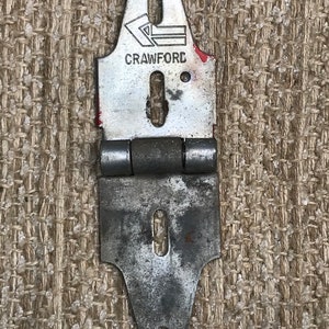 2 1/2&quot; x 8&quot; Crawford Steel Strap Hinge Door hardware