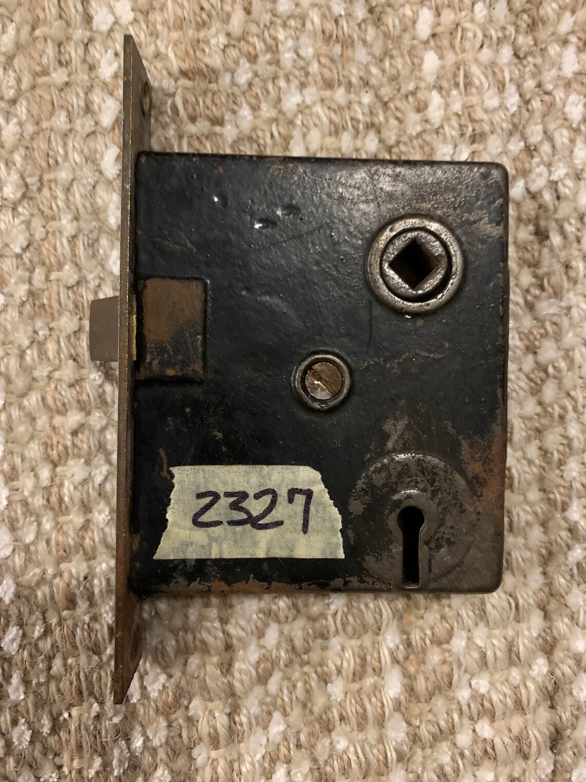 Antique interior mortise lock door hardware. | Etsy