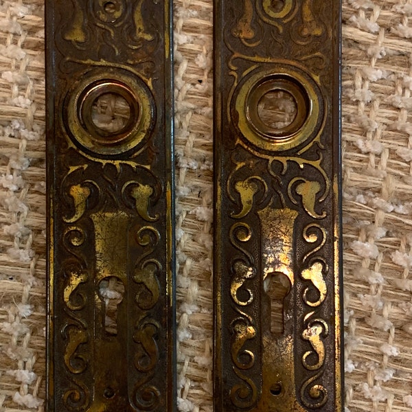 Antique Door Knobs and Plates Etsy