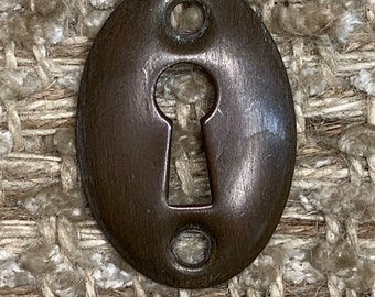 Antique Brass Key Hole Cover Escutcheon