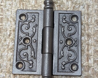 Charnière pour clocher en fonte antique ornée de 3 x 3 po.