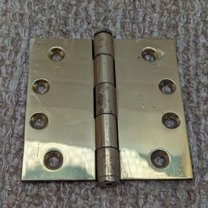 4&quot; x 4&quot; Solid Brass Butt Door Hinge Door Hardware