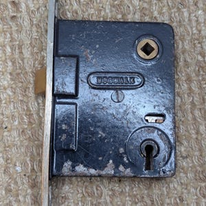 Antique Norwalk Interior Mortise Lock Door Hardware #8531