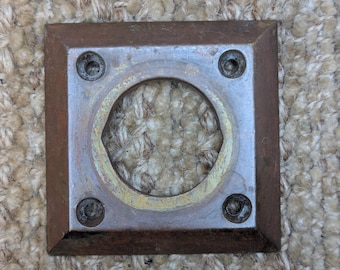 Antique Brass Benton #2444 Cylinder Lock Collar Ring For Exterior Mortise Lock Door Hardware