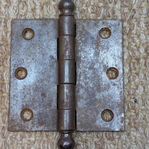 3 1/2&quot; x 3 1/2&quot; National Steel Ball Tip Door Hinge Door Hardware