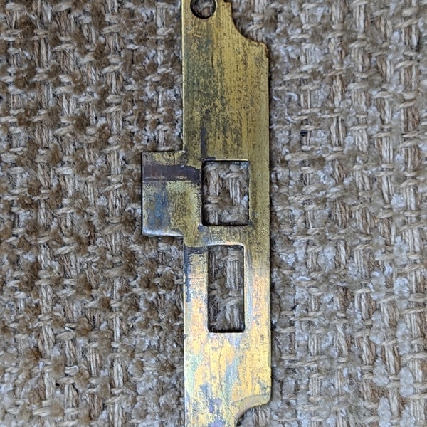 Antique Mortise Strike Plate Etsy