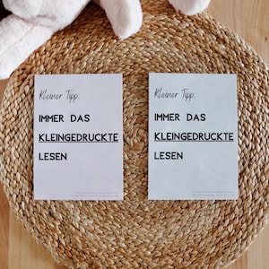 Du wirst Oma - Opa , Das Kleingedruckte lesen , Schwangerschaft verkünden , Lustige Baby Ankündigung